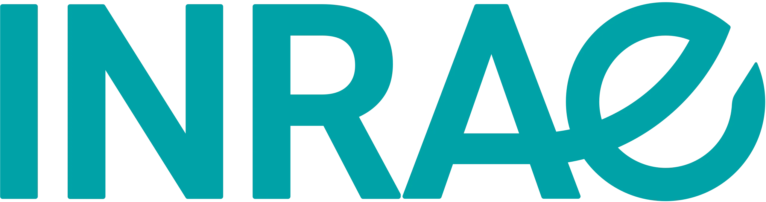 logo de l'inrae en lettre majuscules vertes